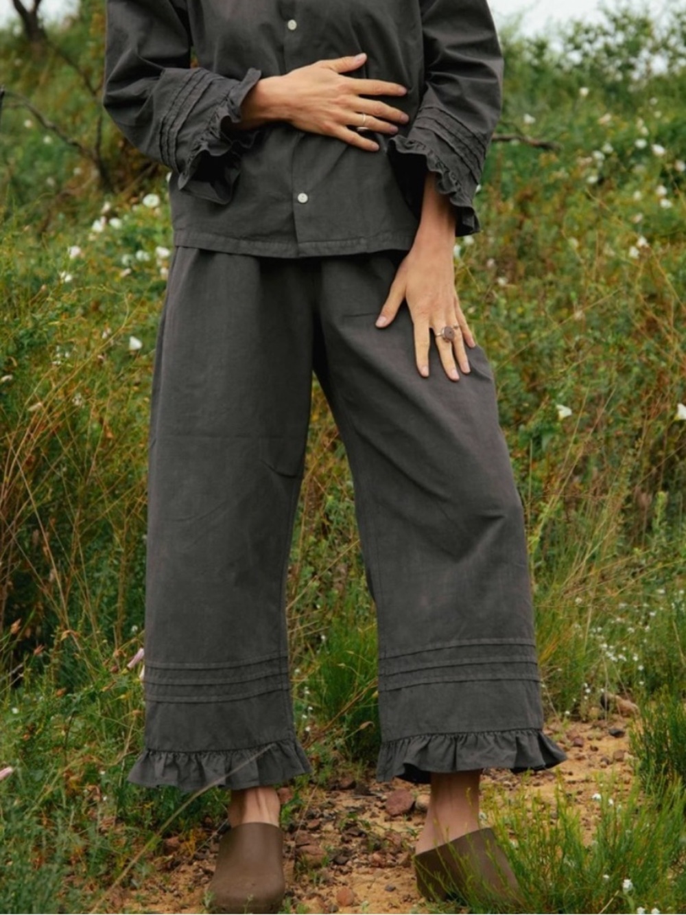 Rudy Jude pillowcase pants in ink